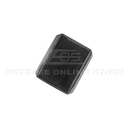 2024-Up Tesla Cybertruck Armrest Cover - VENT-1059-BKCF