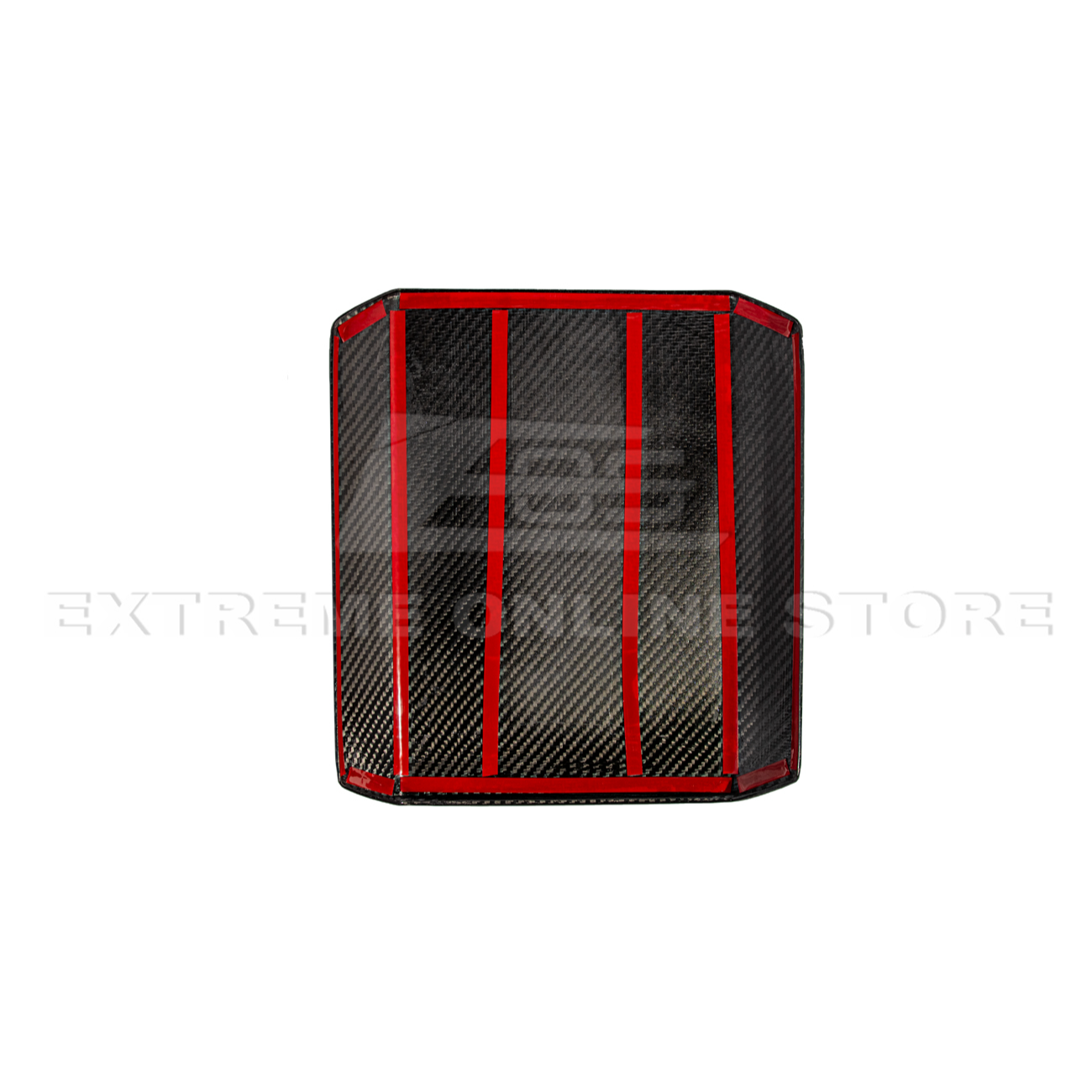 2024-Up Tesla Cybertruck Armrest Cover - VENT-1059-BKCF