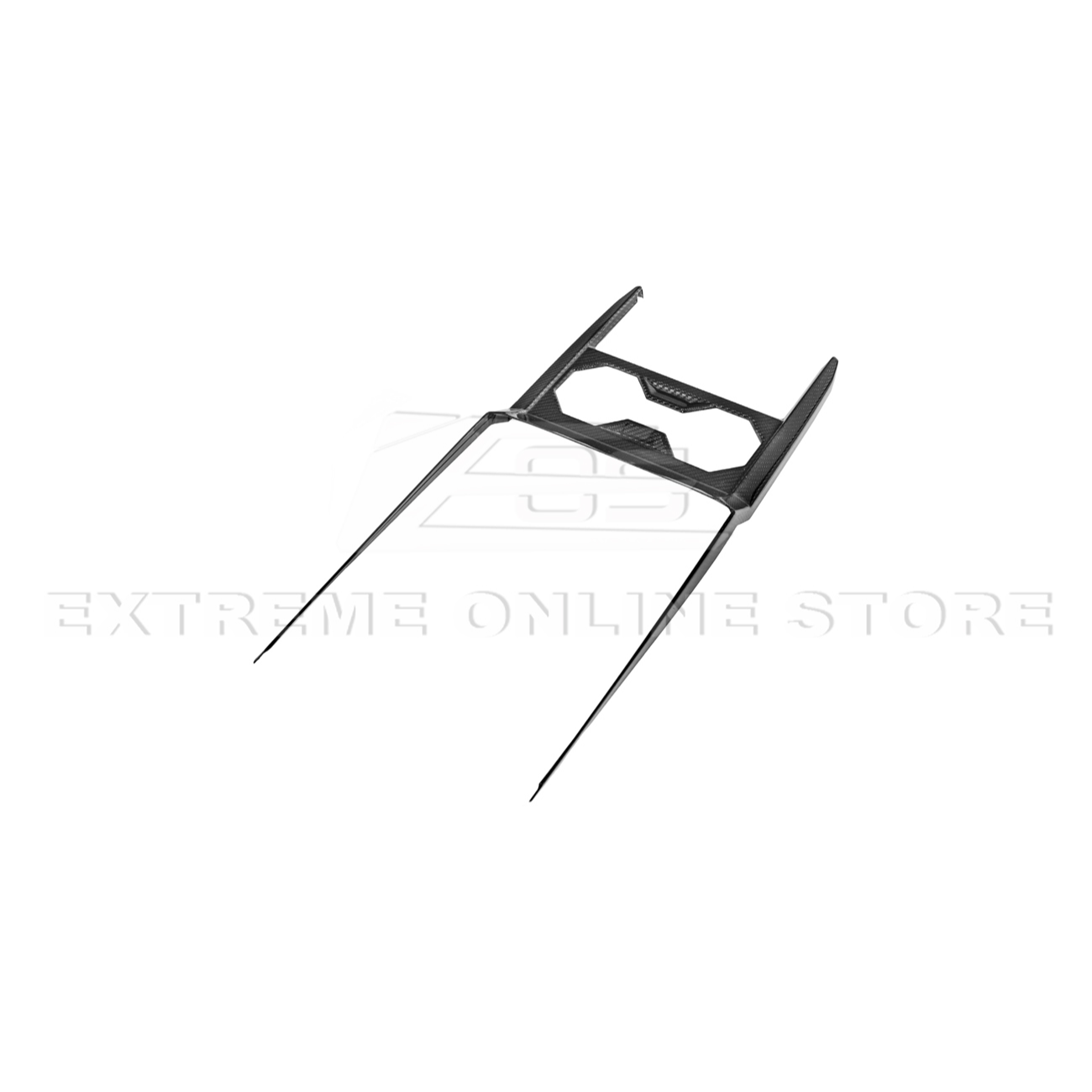 2024-Up Tesla Cybertruck Center Cup Holder Cover - VENT-1062-BKCF