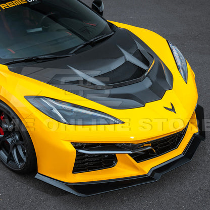 Corvette C8 Z06 / E-Ray DRY CARBON FIBER Front Splitter [Z07 Extended Package]