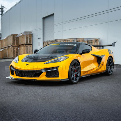 Corvette C8 Z06 / E-Ray DRY CARBON FIBER Front Splitter [Z07 Extended Package]