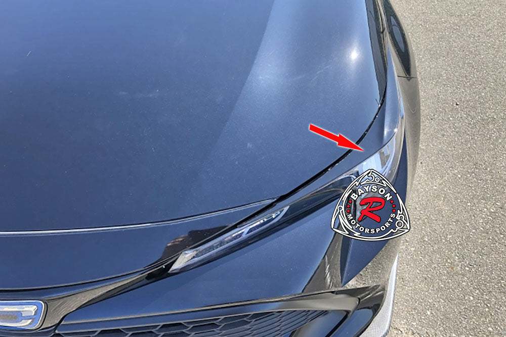 JDM-Style Headlightss Eyelids For 2019-2022 Toyota Corolla 5Dr