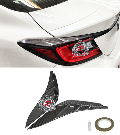 T Style Rear Side Spoiler (Carbon Fiber) For 2022-2026 Subaru BRZ