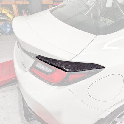 T Style Rear Side Spoiler (Carbon Fiber) For 2022-2026 Subaru BRZ