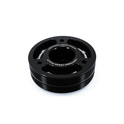 Grimmspeed Lightweight Crank Pulley Black For Subaru All EJ Engines GrimmSpeed