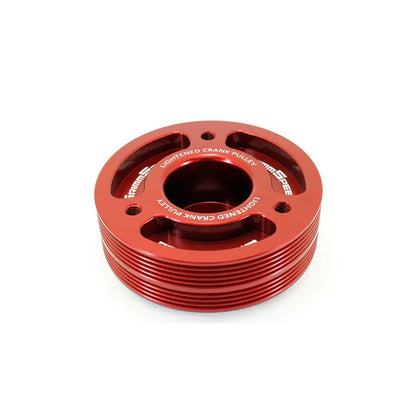 Grimmspeed Lightweight Crank Pulley Red For Subaru All EJ Engines GrimmSpeed