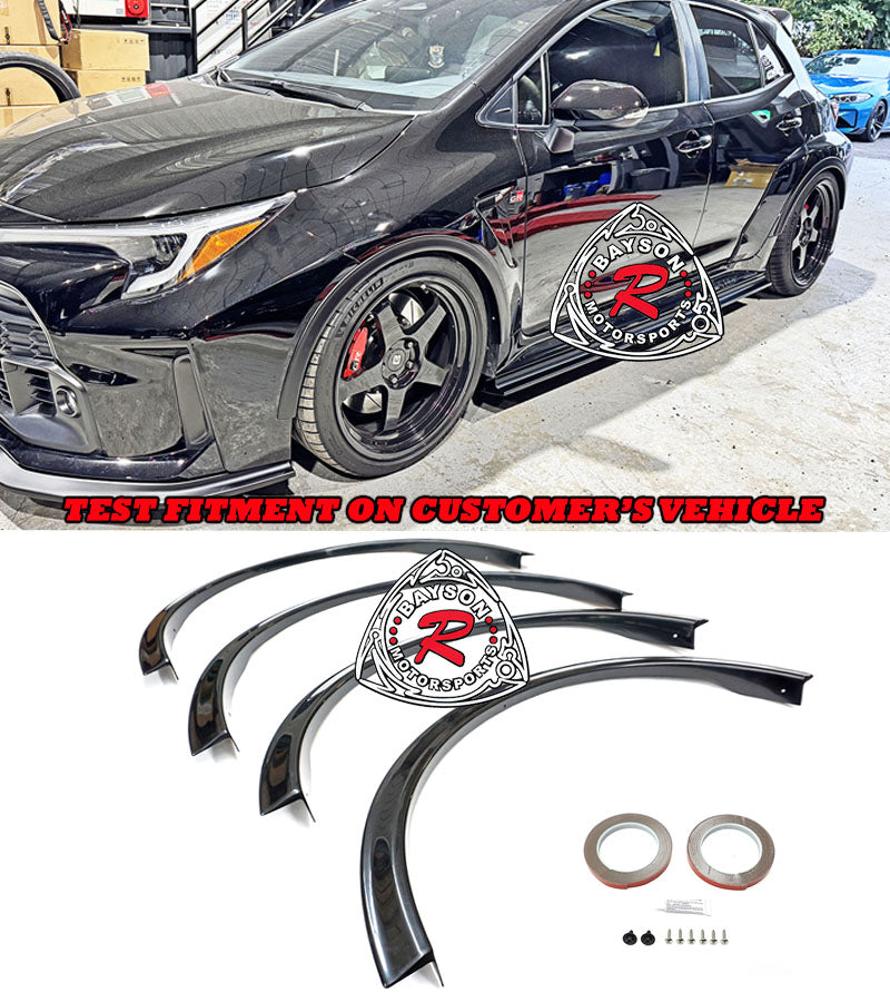 GD Style Front & Rear Over Fender Flares Kit For 2023-2024 Toyota GR Corolla