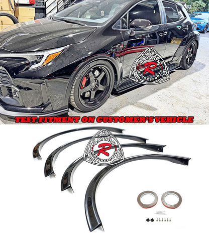 GD Style Front & Rear Over Fender Flares Kit For 2023-2024 Toyota GR Corolla