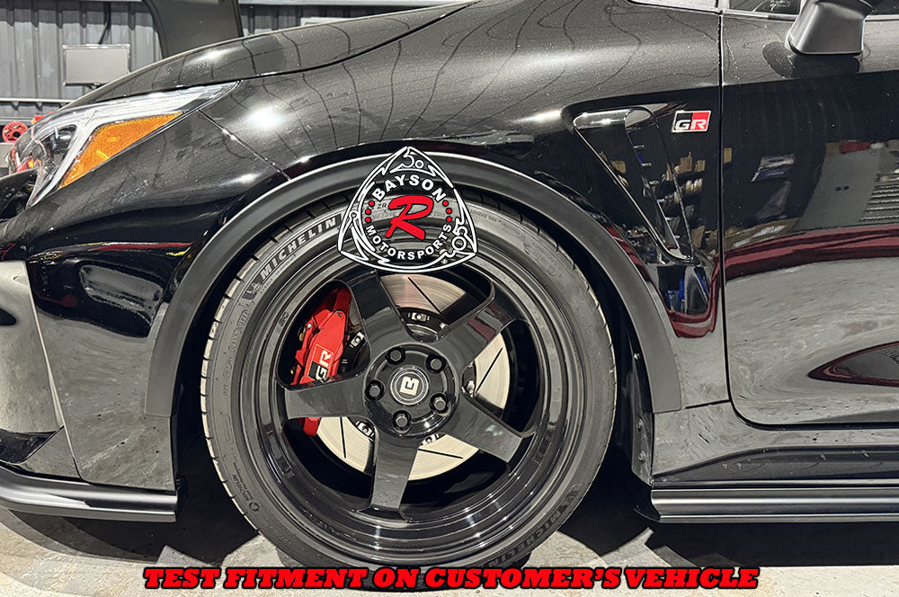 GD Style Front & Rear Over Fender Flares Kit For 2023-2024 Toyota GR Corolla