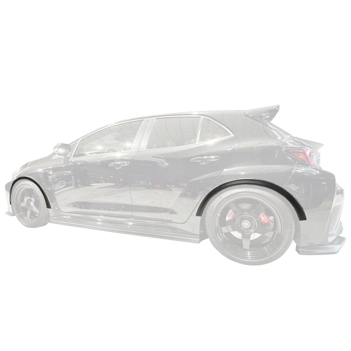 GD Style Front & Rear Over Fender Flares Kit For 2023-2024 Toyota GR Corolla