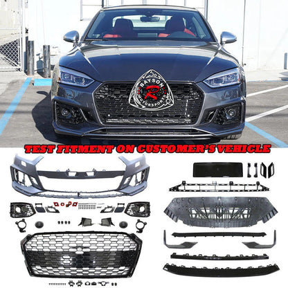 RS5 Style Front Bumper For 2018-2019 Audi A5/S5 (B9)