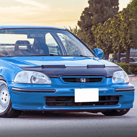 SiR-Style Front Bumper (Polypropylene) For 1996-1998 Honda Civic (2Dr Coupe/3Dr Hatchback/4Dr Sedan)