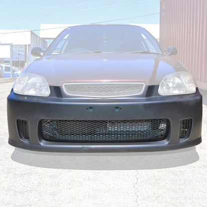 BYS Style Front Bumper For 1996-1998 Honda Civic (2Dr/3Dr/4Dr)
