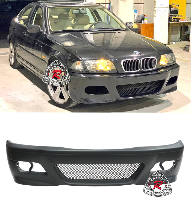 M3 Style Front Bumper For 1999-2001 BMW 3-Series (4Dr, E46)