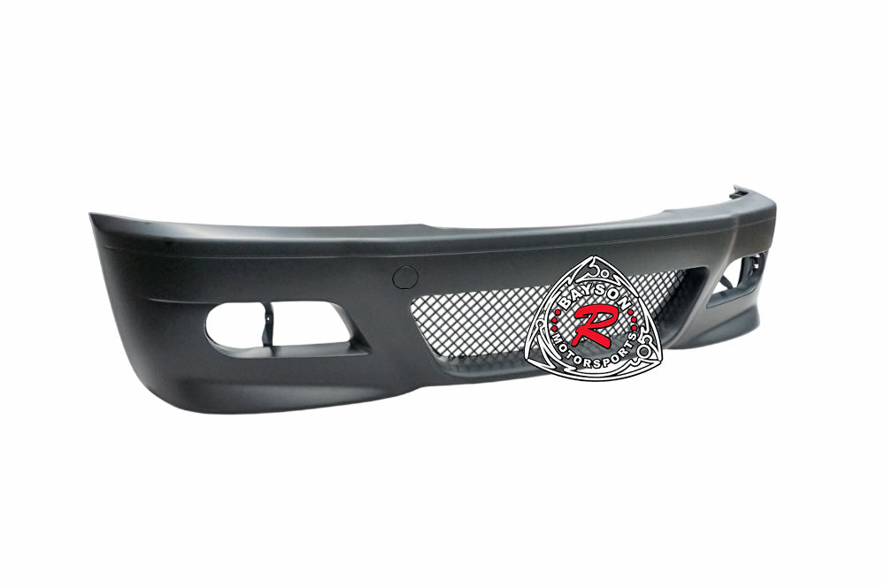 M3 Style Front Bumper with OE Style Fog Lights For 1999-2001 BMW 3-Series (4Dr, E46)