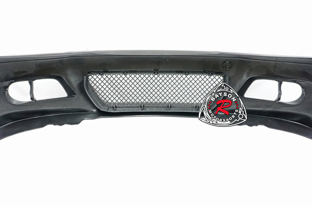 M3 Style Front Bumper with OE Style Fog Lights For 1999-2001 BMW 3-Series (4Dr, E46)