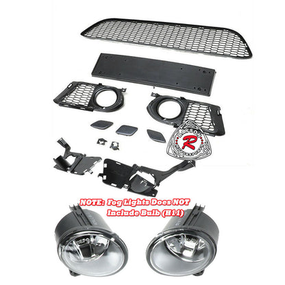 M-Tech Style Front Bumper With Fog Lights For 2007-2010 BMW 3-Series (2Dr, E92/E93)