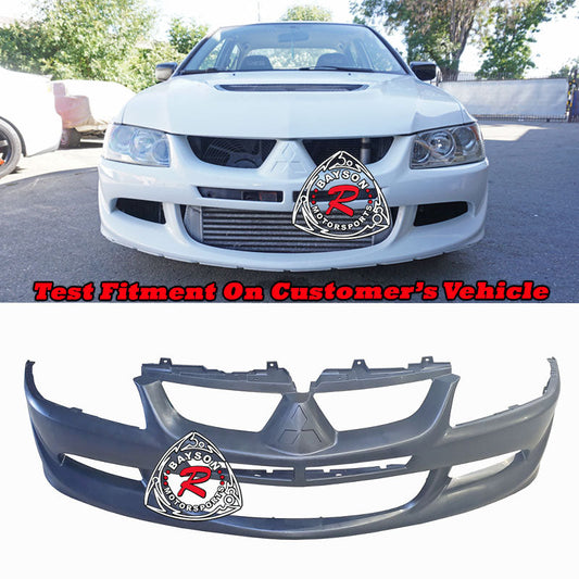 OE Style Front Bumper For 2003-2005 Mitsubishi Evolution-8