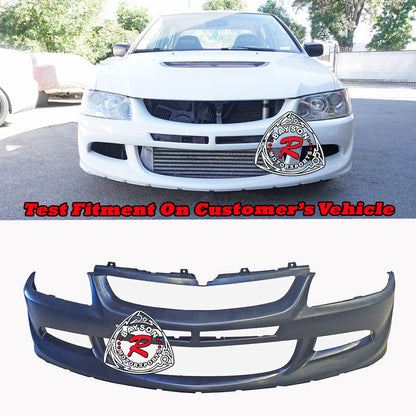 Nose Chop Style Front Bumper For 2003-2005 Mitsubishi Evolution-8