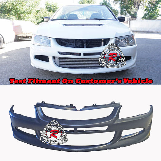 Nose Chop Style Front Bumper For 2003-2005 Mitsubishi Evolution-8
