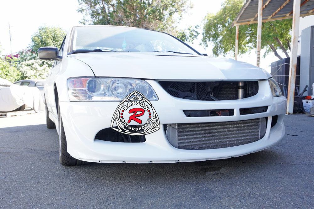 Nose Chop Style Front Bumper For 2003-2005 Mitsubishi Evolution-8