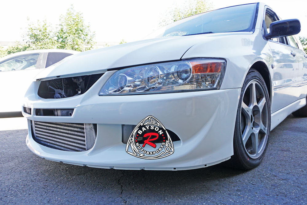 Nose Chop Style Front Bumper For 2003-2005 Mitsubishi Evolution-8