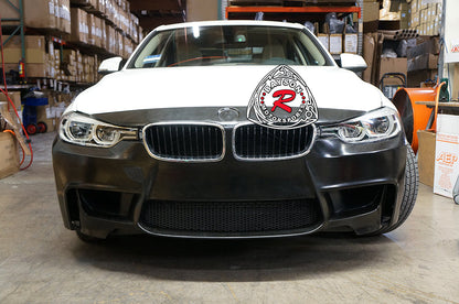 1M Style Front Bumper With Air Ducts For 2012-2018 BMW 3-Series(4Dr/5Dr, F30/F31)