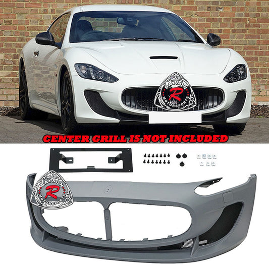 MC Style Front Bumper For 2008-2017 Maserati GranTurismo/GranCabrio (M145)