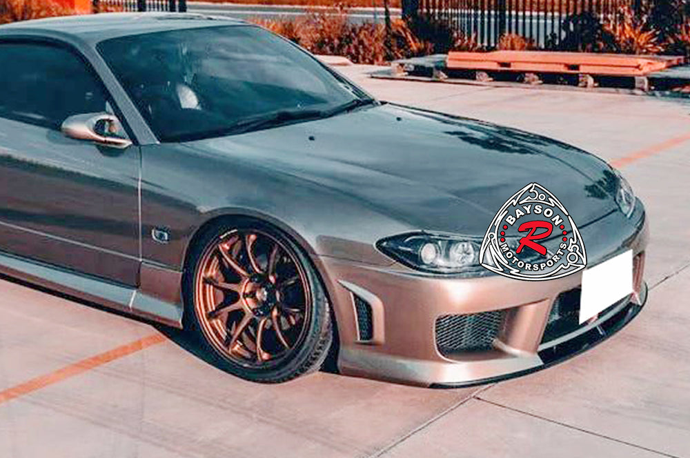 Spec-R Style Front Bumper For 1999-2002 Nissan S15 Silvia