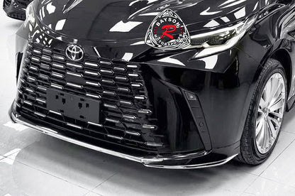 LM Style Front Bumper (Black Grille) PP For 2021-2025 Toyota Sienna