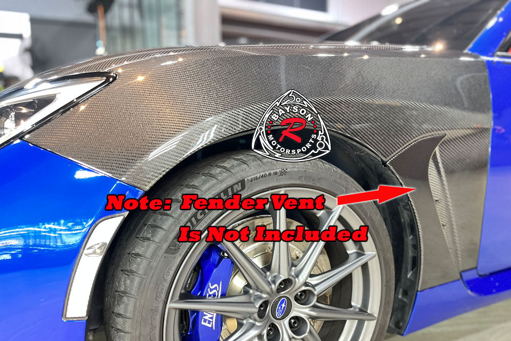 OE Style Fender Replacement (Carbon Fiber) For 2022-2026 Toyota GR86