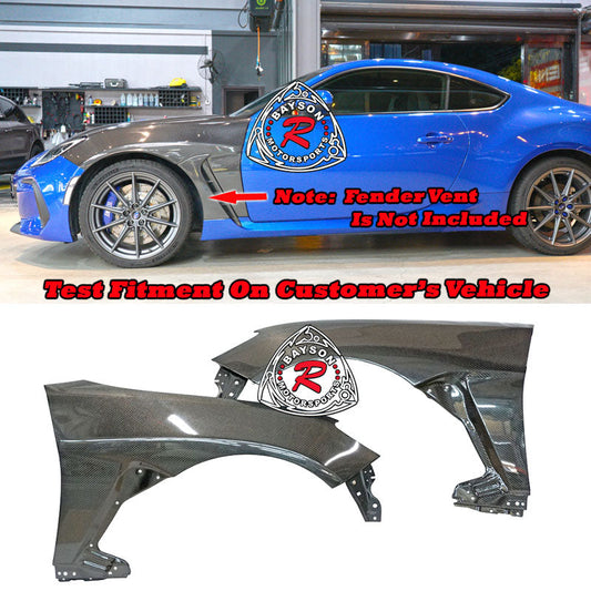 OE Style Fender Replacement (Carbon Fiber) For 2022-2026 Toyota GR86