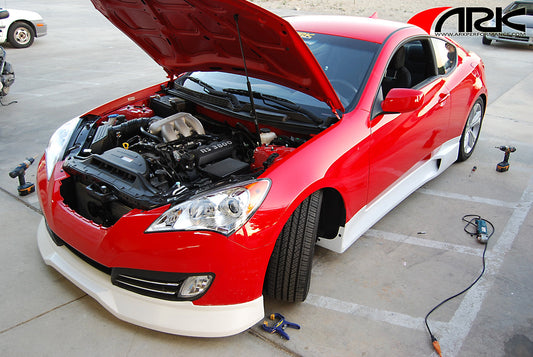 2010-2012 Hyundai Genesis Coupe C-FX Fiberglass Front Lip