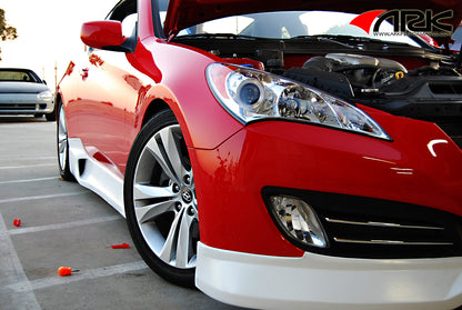 2010-2012 Hyundai Genesis Coupe C-FX Fiberglass Front Lip