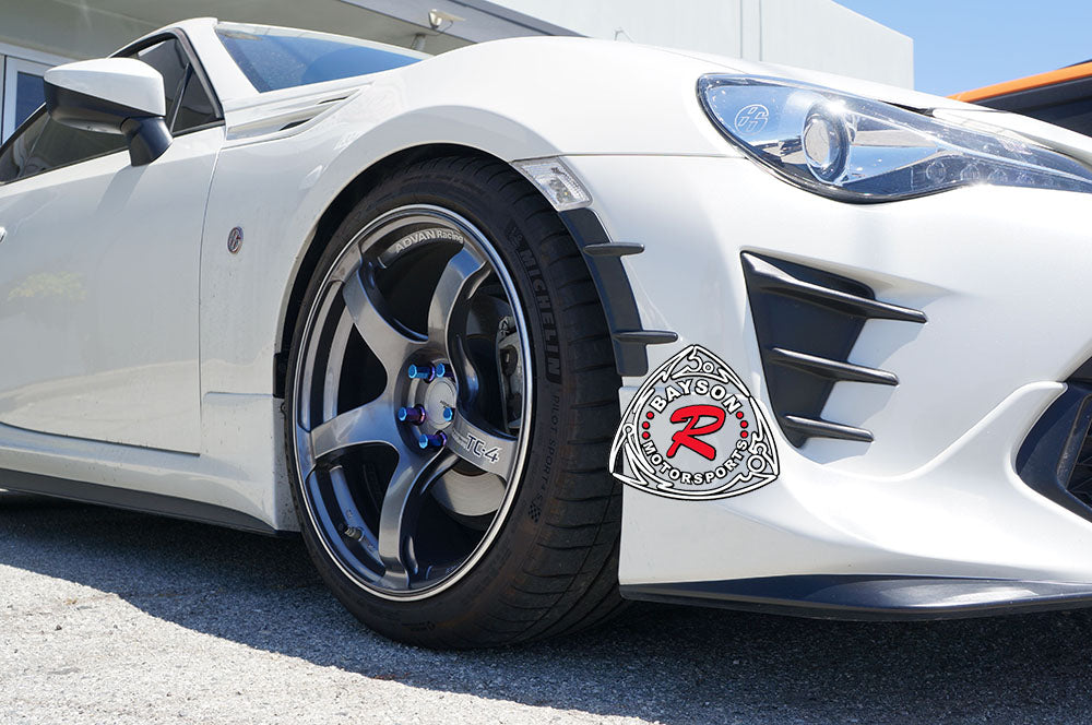 T Style Aero Turbulators For 2012-2021 Subaru BRZ