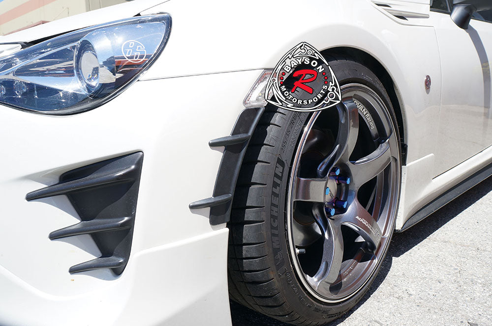 T Style Aero Turbulators For 2012-2016 Scion FR-S