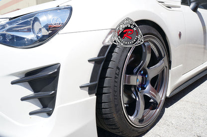 T Style Aero Turbulators For 2012-2016 Scion FR-S
