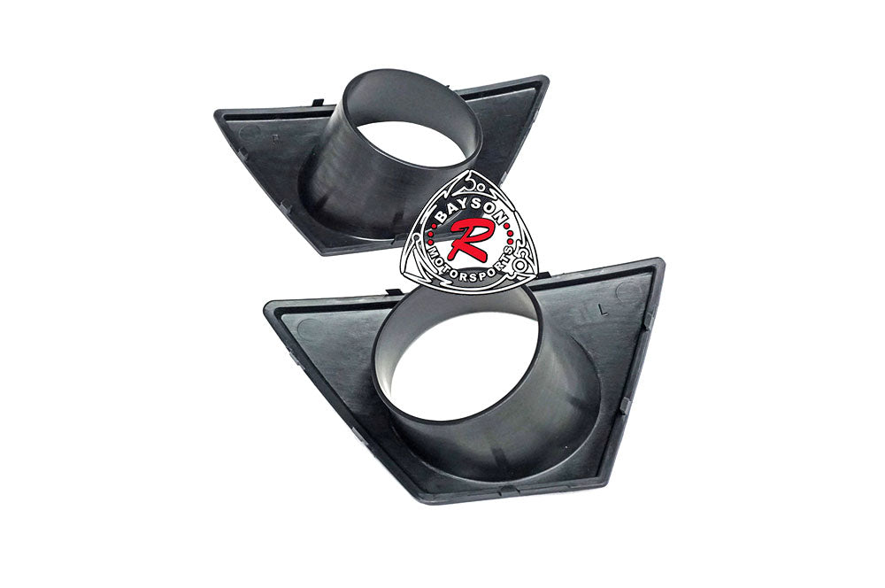 Fog Light Covers For 2006-2011 Acura CSX 4Dr Sedan (Canadian Model,  Only works with MU RR Style Front Bumper)