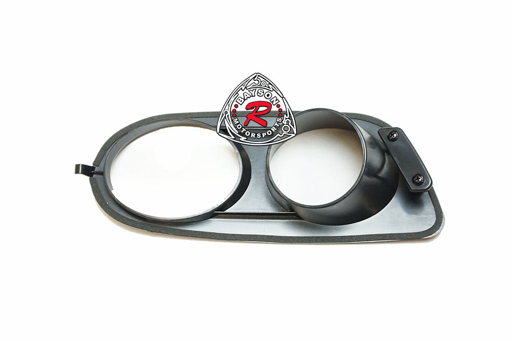 H-Style Foglight Covers For 1998-2006 BMW E46 M-Tech II