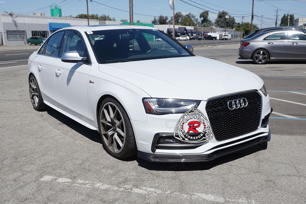 S Style Front Lip (Carbon Fiber) For 2013-2016 Audi A4 S-Line& S4 (B8.5)