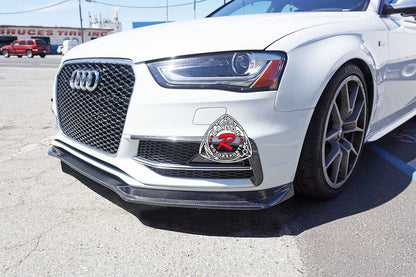 S Style Front Lip (Carbon Fiber) For 2013-2016 Audi A4 S-Line& S4 (B8.5)