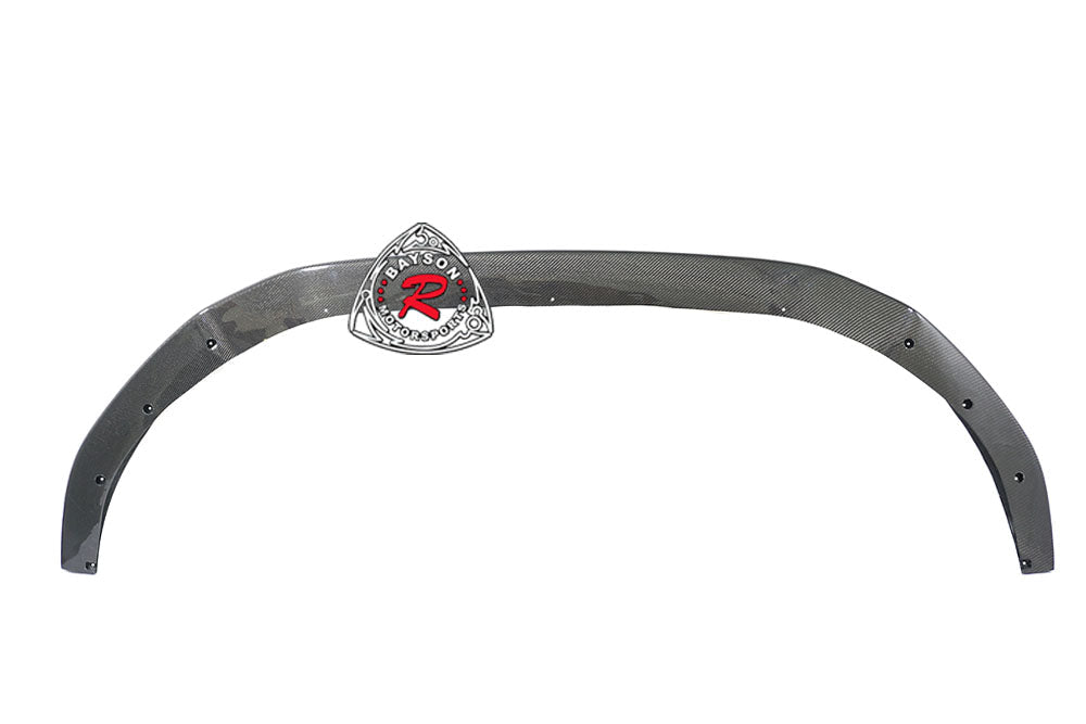 A Style Front Lip (Carbon Fiber) For 2020-2024 Audi S4 / A4 S-Line ONLY