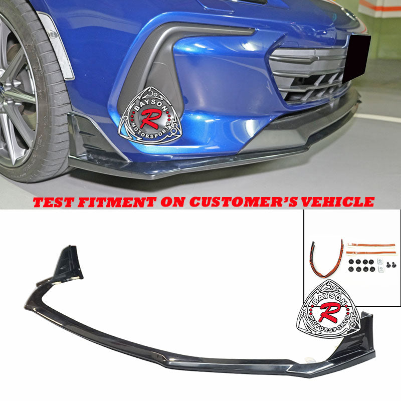 ST Style Front Lip (ABS Plastic) For 2022-2026 Subaru BRZ