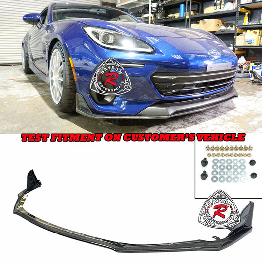 ST Style Front Lip (Carbon Fiber) For 2022-2026 Subaru BRZ