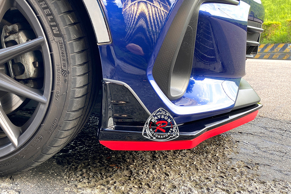 Front Lip Protector (RED) For 2022-2026 Subaru BRZ STI Front Lip ONLY