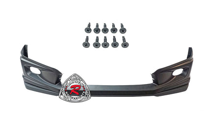MU Style Front Lip w/ Carbon Look Insert For 2012 Honda Civic (4Dr Sedan)