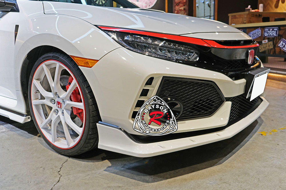 MU Style Front Lip/Side Skirts/Rear Lip Combo For 2017-2021 Honda Civic Type R (FK8)