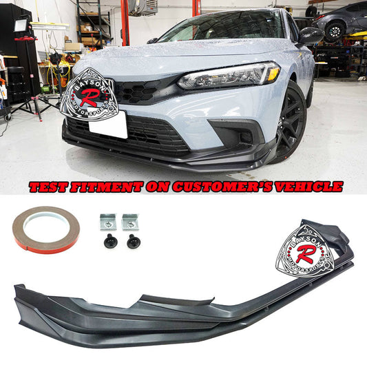 TH Style Front Lip For 2022-2024 Honda Civic (Non-Type R FL5)