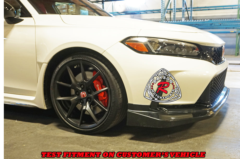MU Style Front Lip For 2023-2025 Honda Civic Type R (FL5)