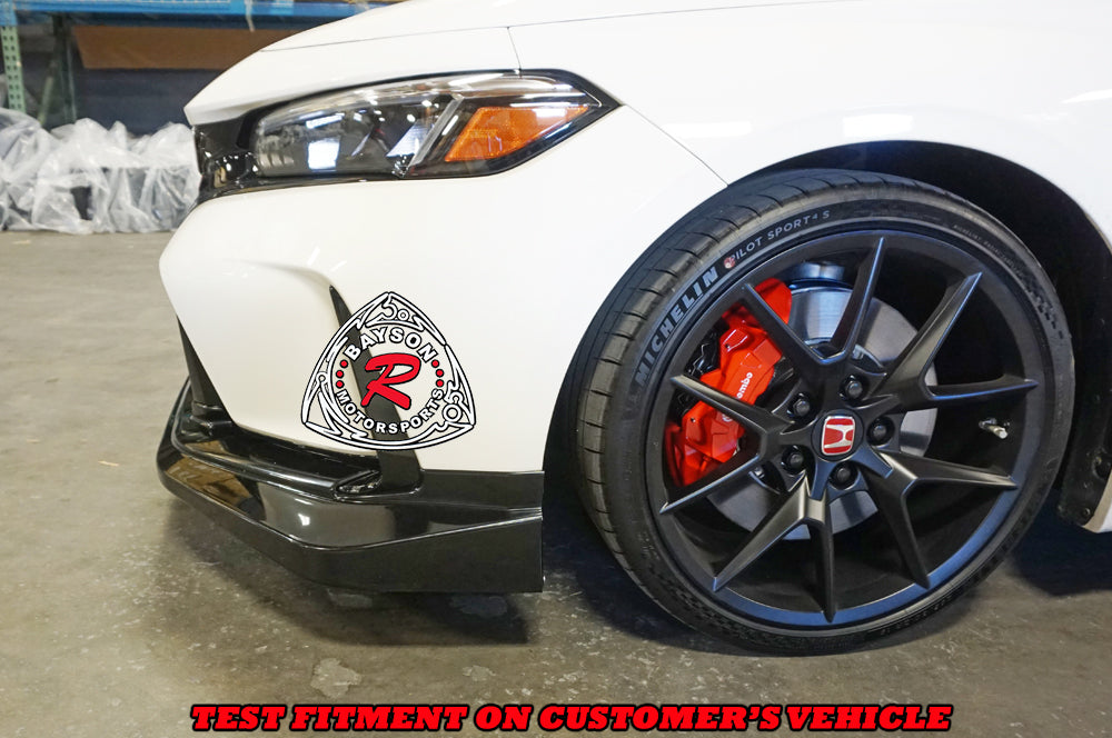 MU Style Front Lip For 2023-2025 Honda Civic Type R (FL5)